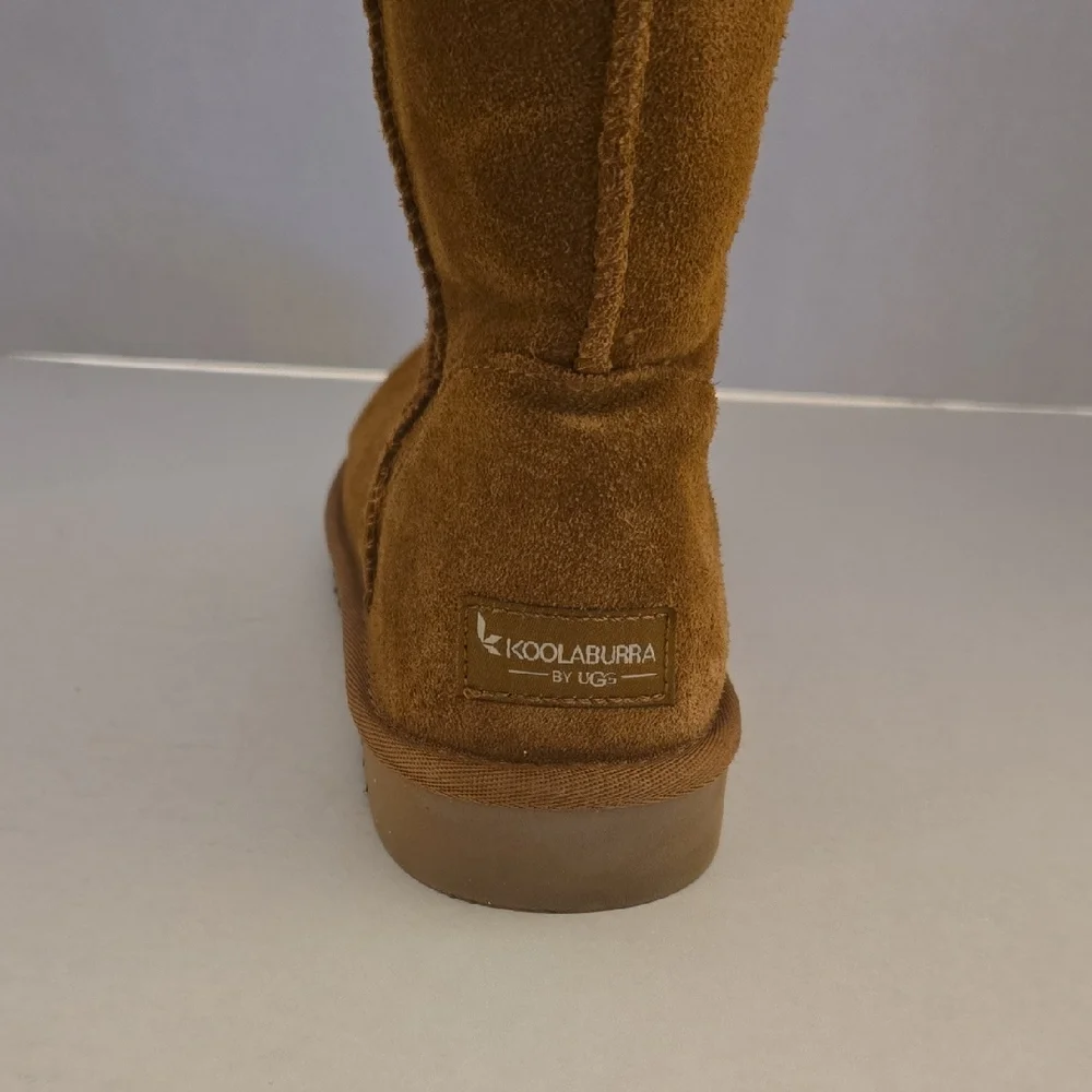 Koolaburra by UGG Chestnut Suede Tall Winter Boots